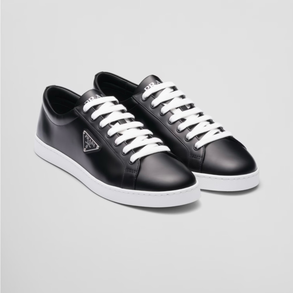 Prada leather sneakers. NWT Size 11